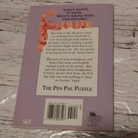3/$13 Nancy Drew Notebooks #11 The Pen Pal Puzzle by Carolyn Keene - Picture 4 of 5
